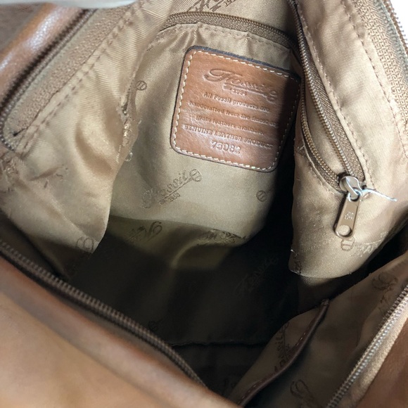 Fossil Cognac Leather Medium Size Shoulder Bag - Picture 5 of 6